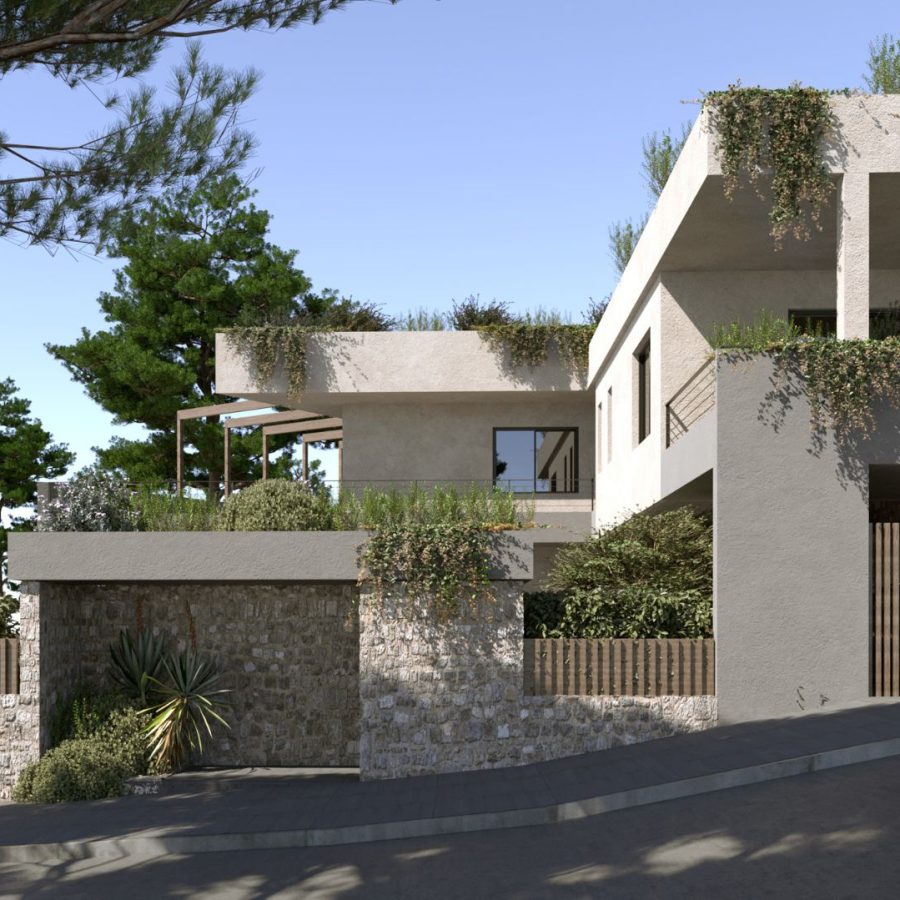 Three-level residence in the center of Chalkida